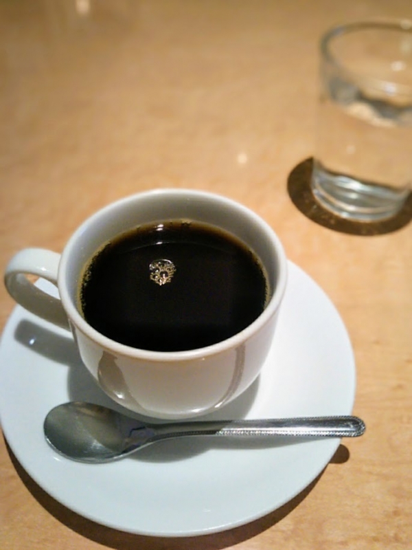 いつも行くカフェの珈琲コーヒー