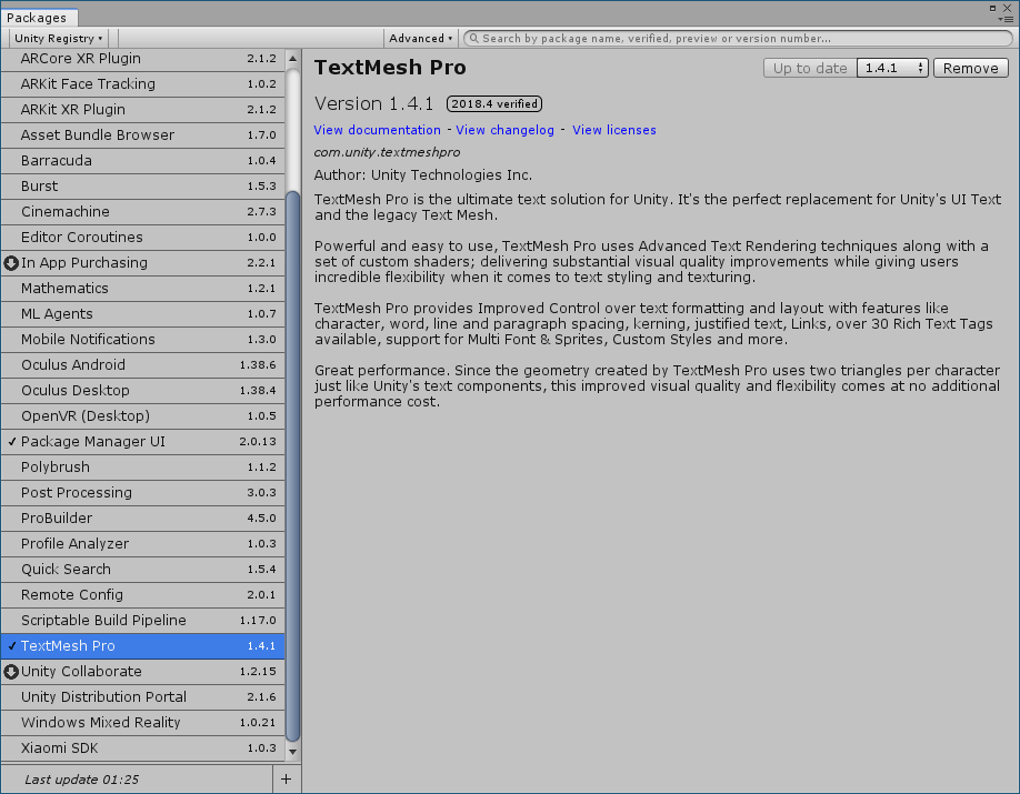 PC ゲーム Wasteland 3: Colorado Collection で日本語を表示する方法、PC ゲーム Wasteland 3: Colorado Collection 基本情報、Unity Hub 2.4.3 - Unity 2018.4.34f1（LTS）環境、TextMesh Pro Version 1.4.1 で日本語フォント作成