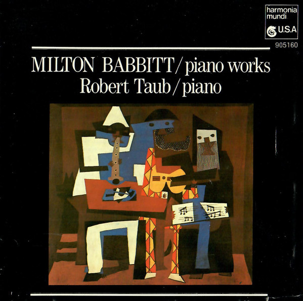 Milton Babbitt_Piano Works_Robert Taub