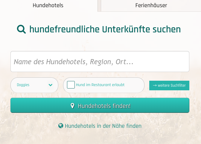 ドイツ　犬宿泊　ホテル　検索サイト