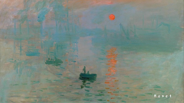 Monet Impression,_Sunrise名入れ