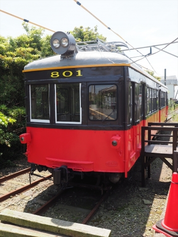 銚子電鉄 デハ801 電車【外川駅】