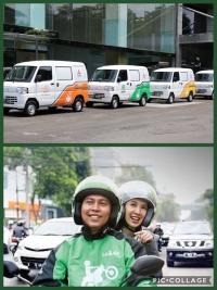三菱自動車　EV 商用車　ゴジェック　インドネシア