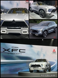 三菱XFCコンセプト　Mitsubishi XFC ベトナムモーターショー