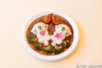 ②期間限定「メイちゃんとキラちゃんのカレー」