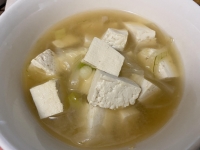 豆腐の味噌汁220510